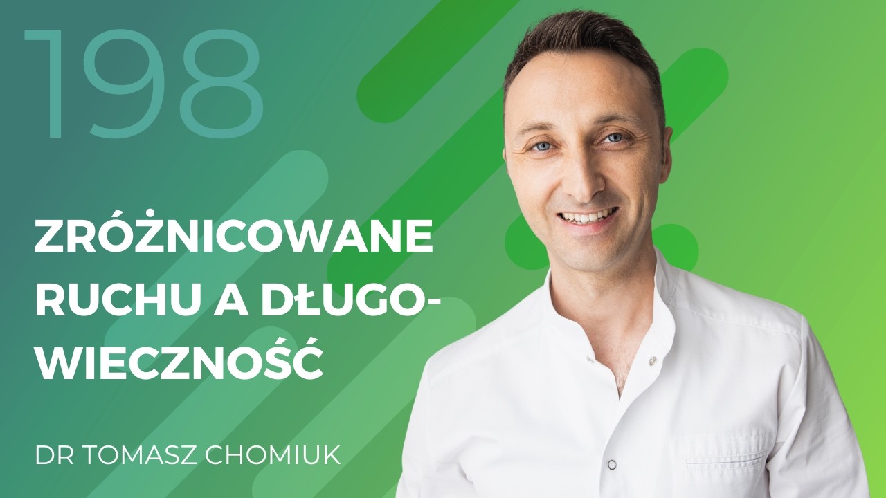 Dr Tomasz Chomiuk - zróżnicowanie ruchu a długowieczność.