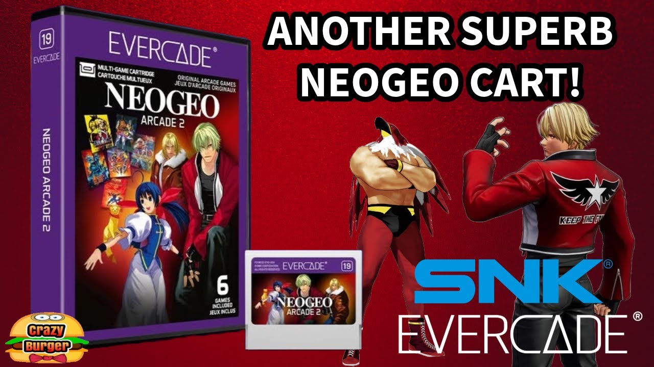 Evercade NeoGeo Arcade 2 - ANOTHER SUPERB NEOGO Cart Coming Soon!