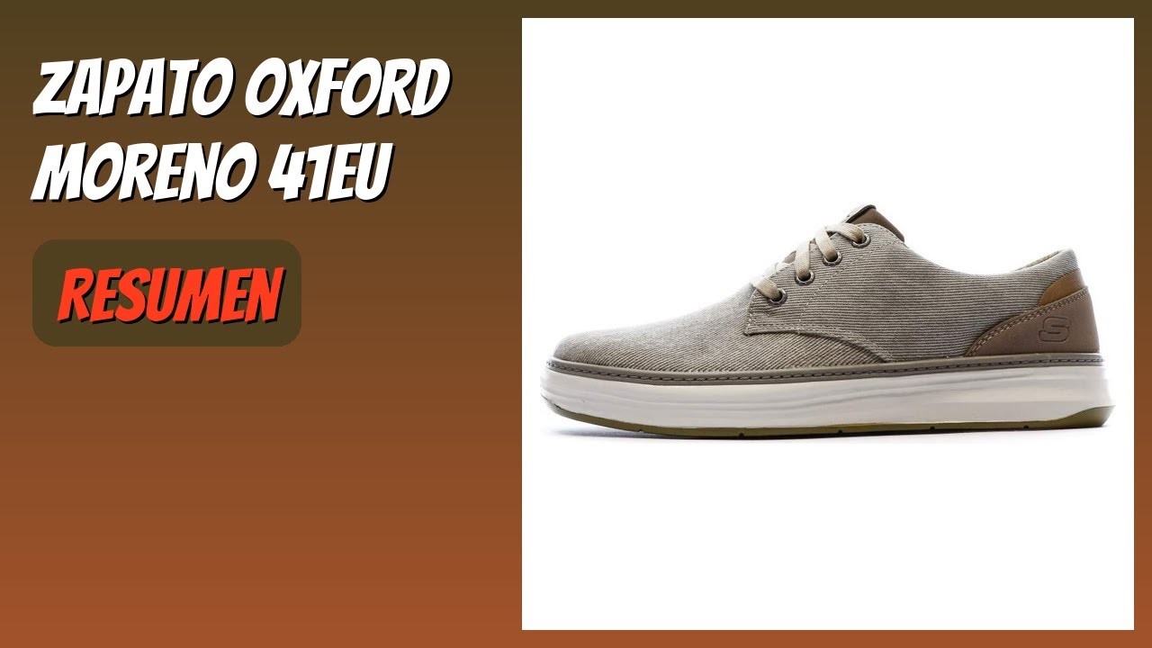 RESE&Ntilde;A (2025) : Zapato Oxford Moreno 41EU. DETALLES