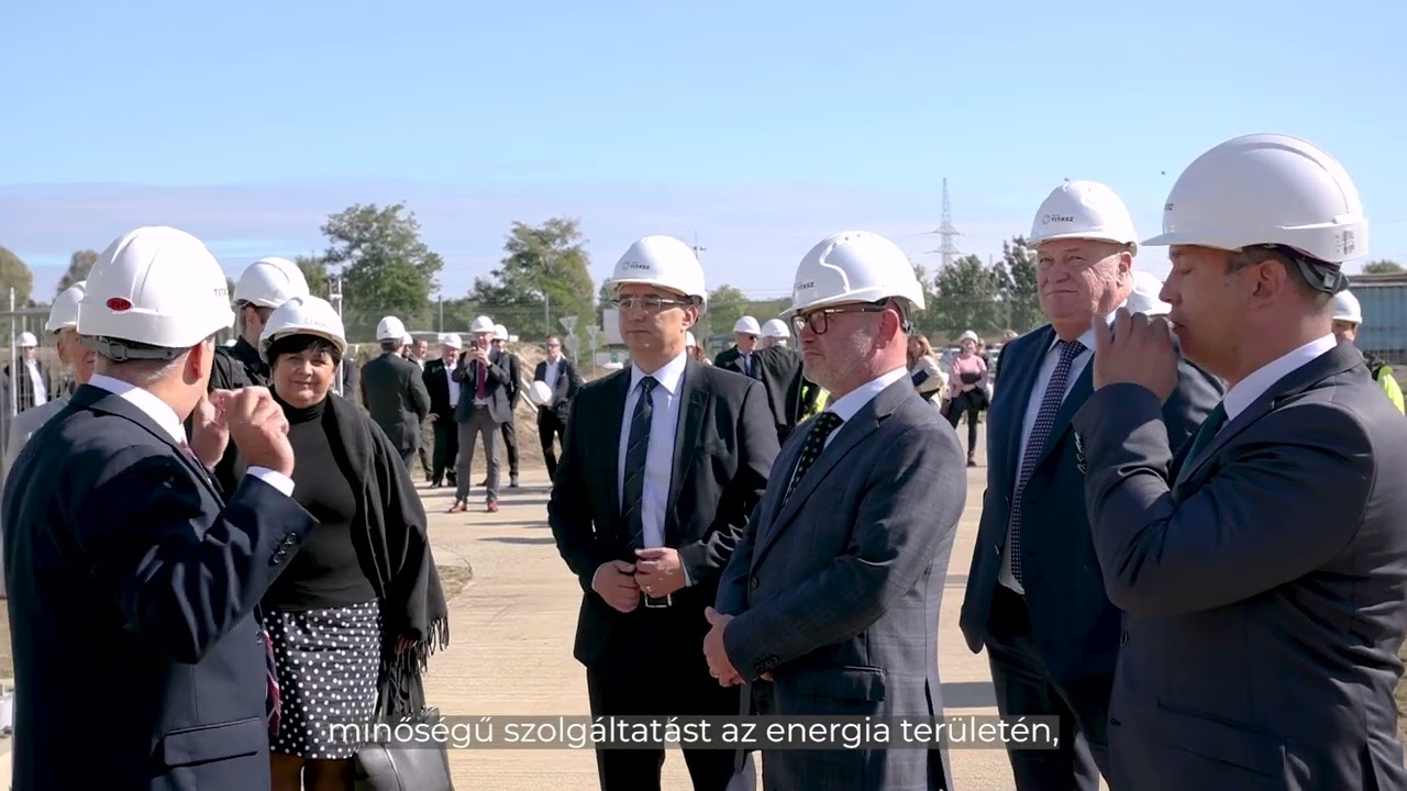 „Macs” 132/22 kV-os transzformátorállomás ünnepélyes átadása