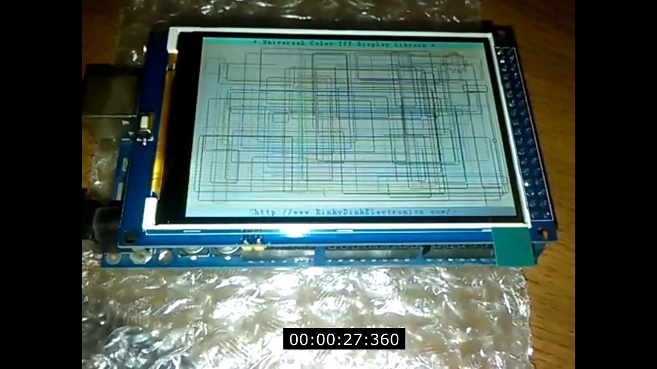 UTFT Mega2560 VS Due