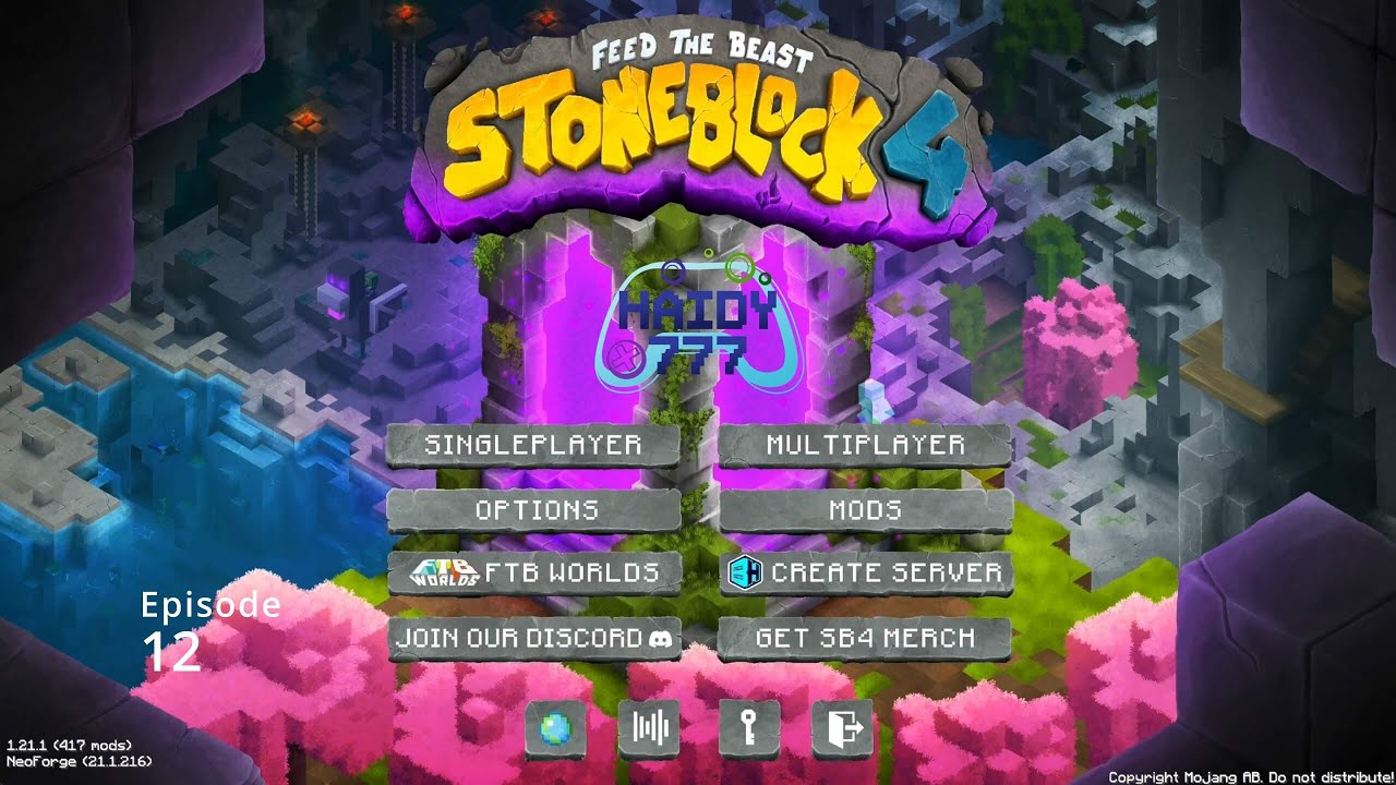 FTB Stoneblock 4 Episode 012