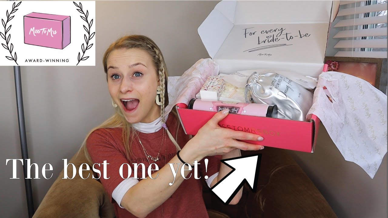THE BEST MISS TO MRS BOX YET! UNBOXING #5