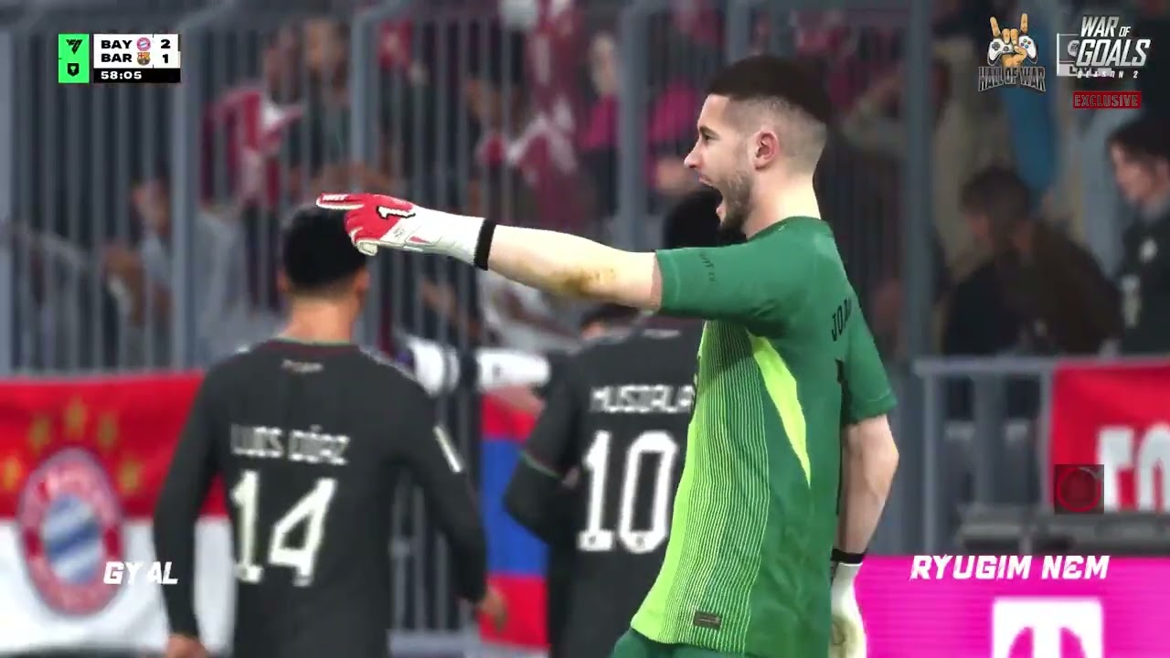 Barça Almost Did It… But Bayern Held On 😤#hallofwar #fc26 #tournament #fifa #gaming #trending #fyp
