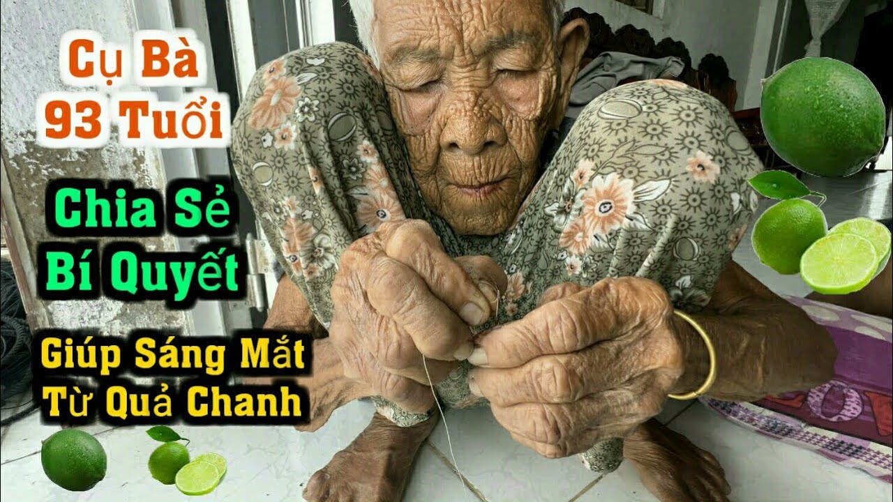 Cụ Bà Người Khmer - Chia Sẻ Bí Quyết Giúp Mắt Sáng ở Tuổi 97