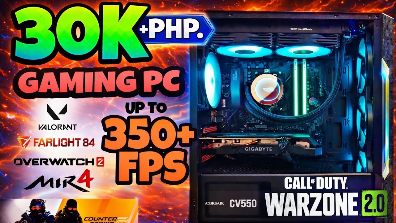 Сборка ПК за 30 тысяч: РУКОВОДСТВО ПО СБОРКЕ БЮДЖЕТНОГО ПК 2023 | AMD RYZEN 5 5500 | БЮДЖЕТНЫЙ ИГ...