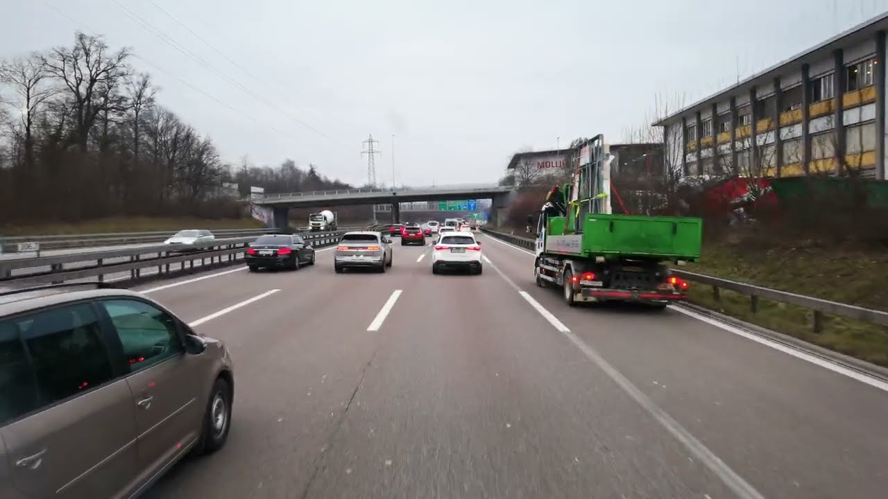 DAF CF POV 4K 🚛 - Winterthur nach Oberwil, Biel-Benken, Basel und Wegenstetten 🇨🇭 2025-01-31 #1