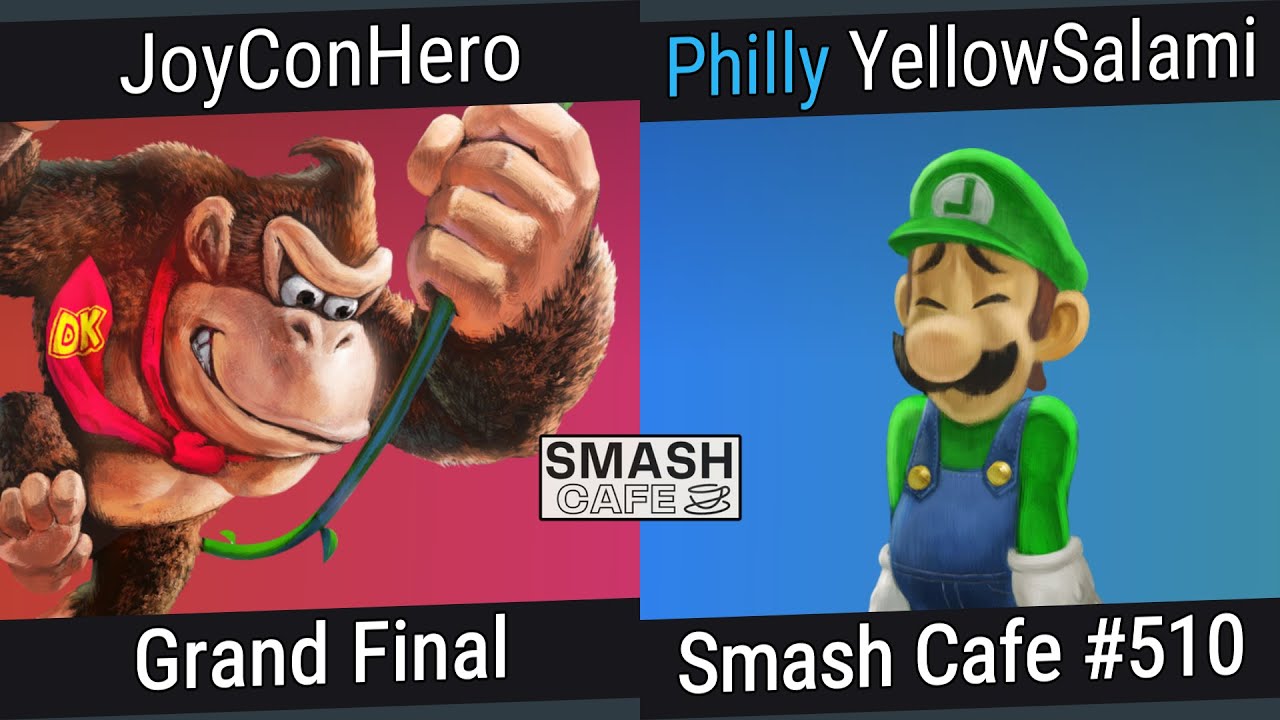 Smash Cafe 510 Grand Finals - JoyConHero vs YellowSalami