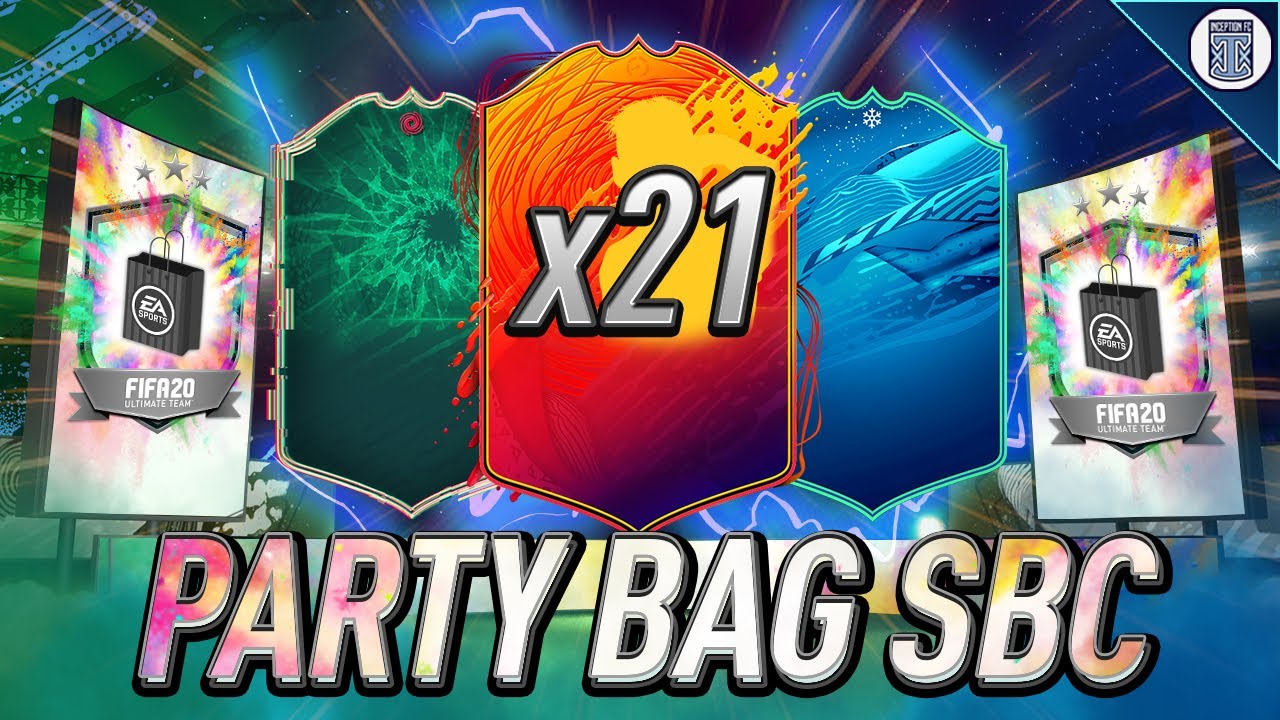 21X GUARANTEED BEST OF PARTY BAG 1 SBC PACKS! - FIFA 20 ULTIMATE TEAM