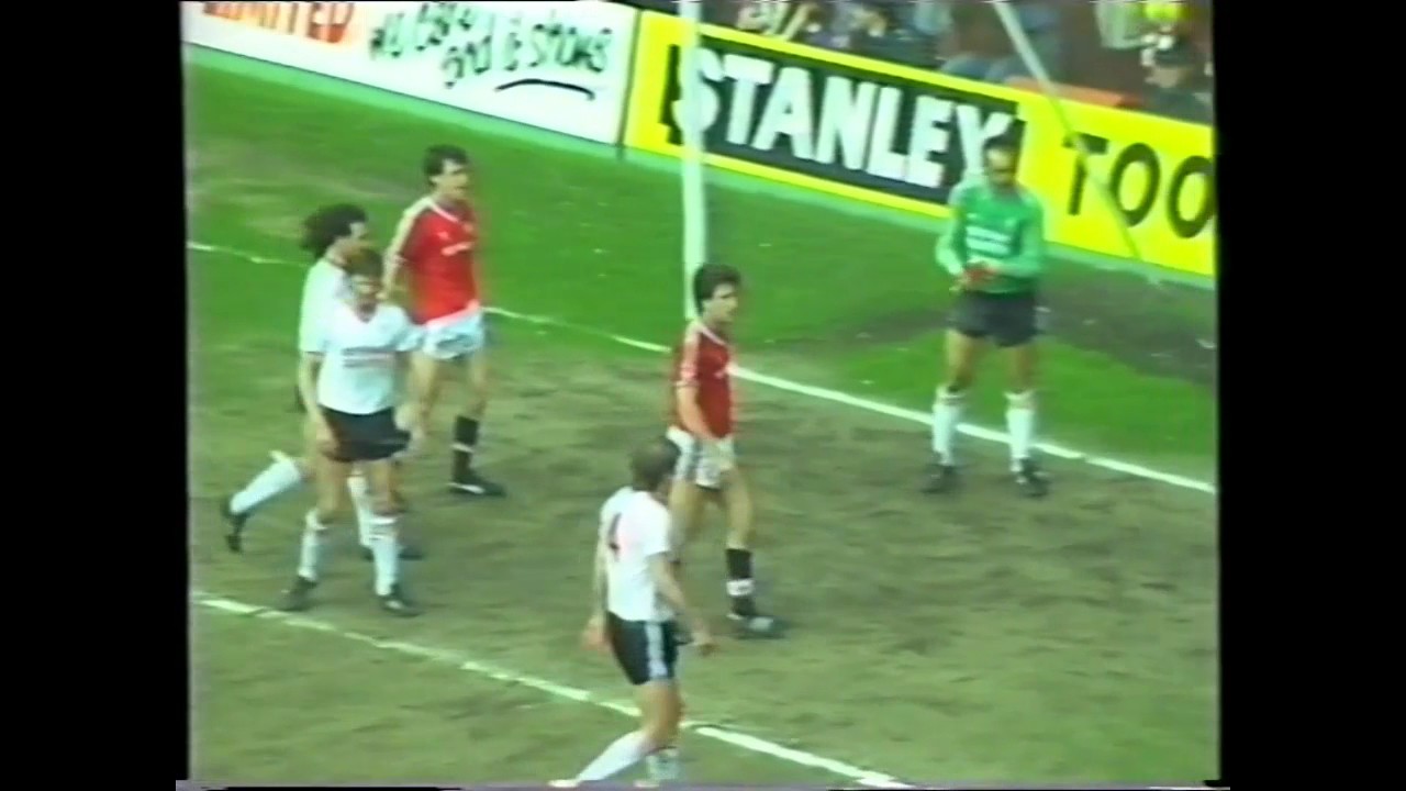 Manchester United v Liverpool 20/04/1987