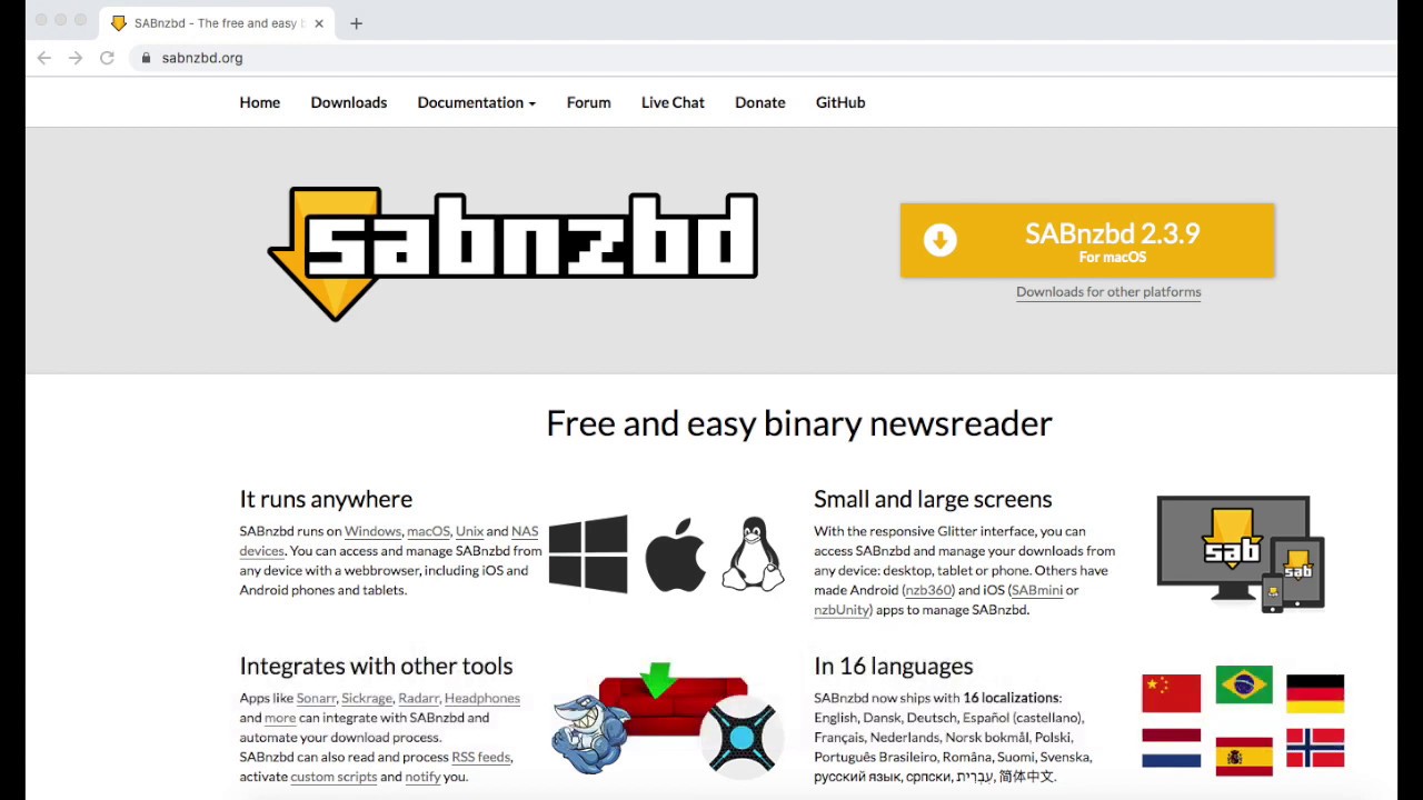 How to use SABnzbd
