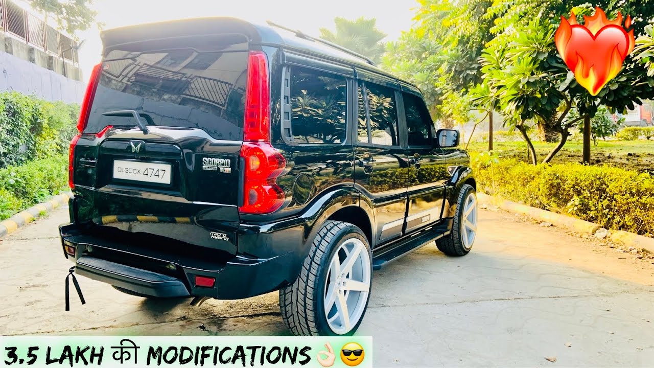 SCORPIO CLASSIC S11 2022🔥 MODIFIED😍 22 INCH ALLOY WHEELS 😎 3.60 LAKH SPEND कर दिया मोटा खर्चा🚀