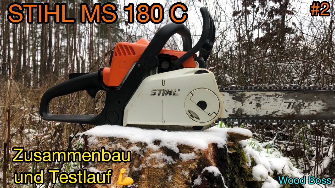 #2 Stihl MS 180 C Motorschaden??? Zusammenbau und Testlauf #STIHL #WoodBoss