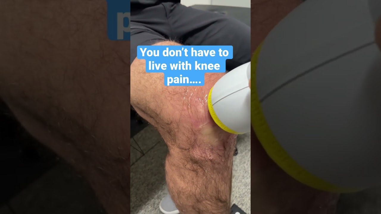 Say GOODBYE to KNEE PAIN with SoftWave Therapy⚡️