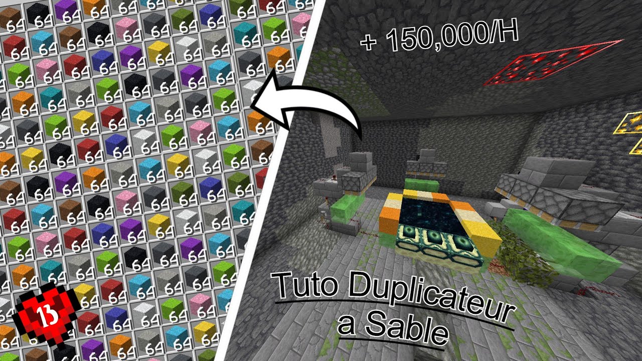 [Tuto] Duplicateur de sable en 1.21 (+150 000/H) #minecraft