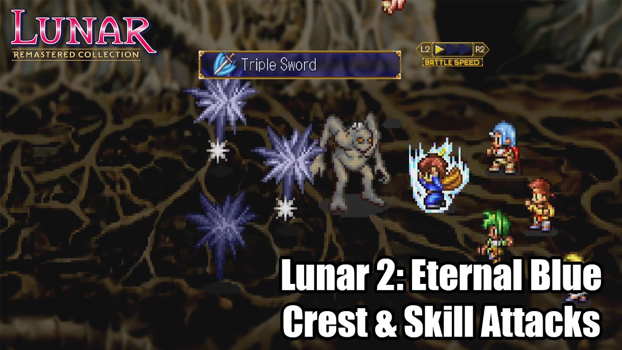 Lunar Remastered Collection | Lunar: Eternal Blue - Crest and Skill Attacks
