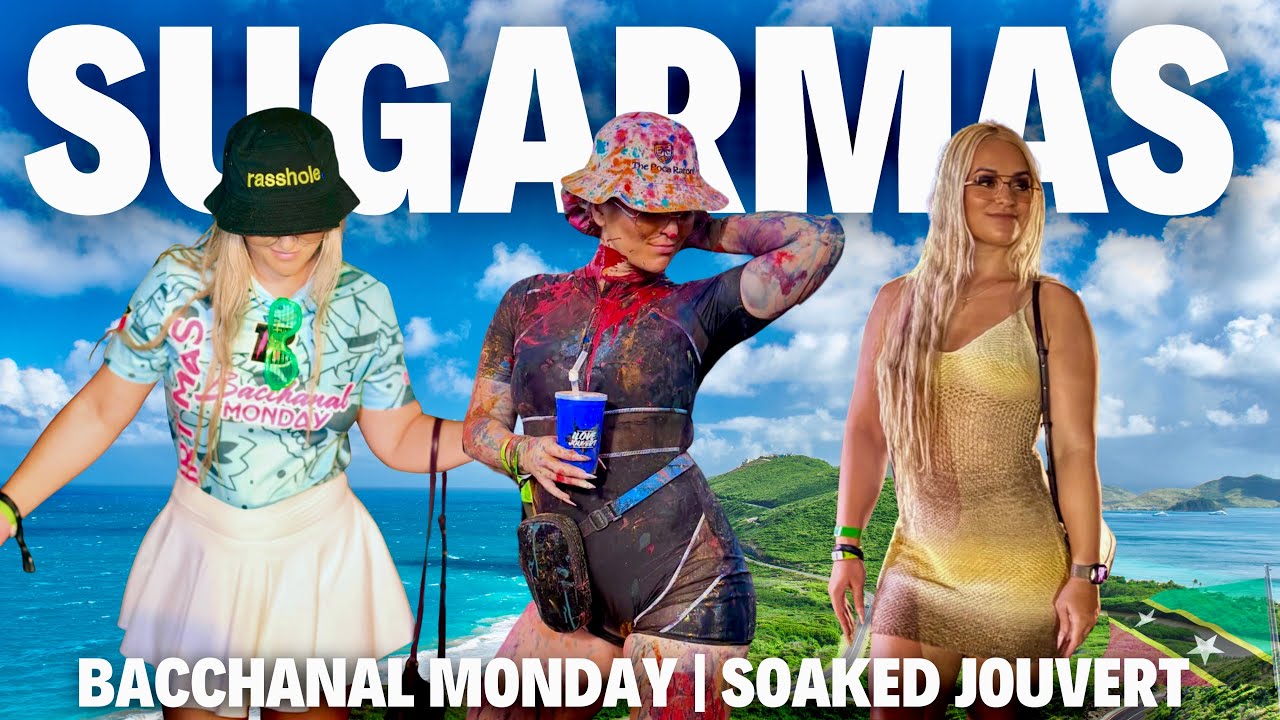 BACCHANAL MONDAY TSHIRT MAS | SOAKED JOUVERT | DARKERS ON THE WATER | SUGARMAS