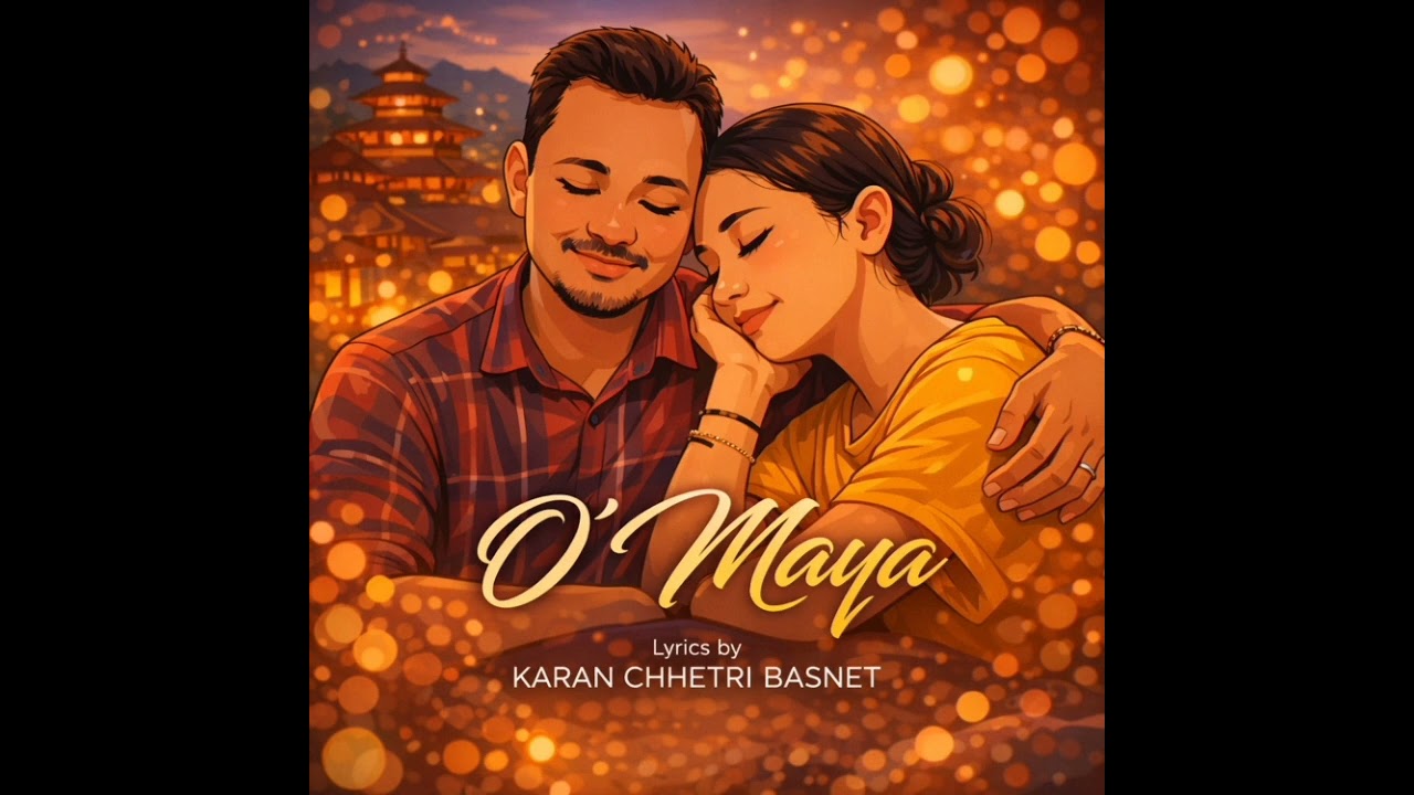 O' Maya ❤️//Romantic Nepali Acoustic🎵 //Lyrics by Karan Chhetri Basnet ✅