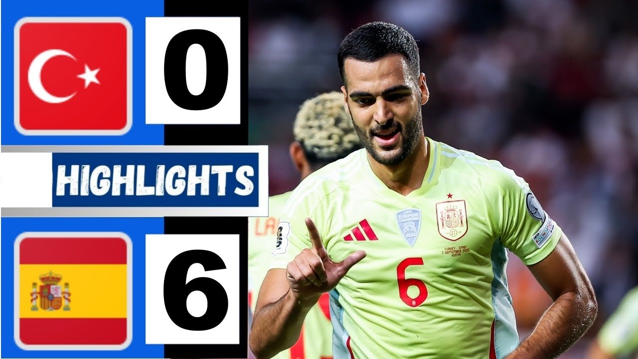 Turkey vs Spain (0-6) Extended HIGHLIGHTS | FIFA World Cup Qualifiers