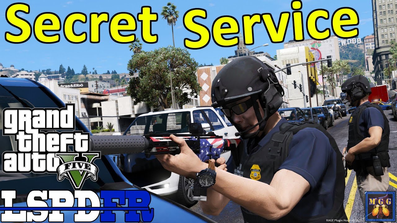 Secret Service Patrol Protection Squad GTA 5 LSPDFR Episode 163