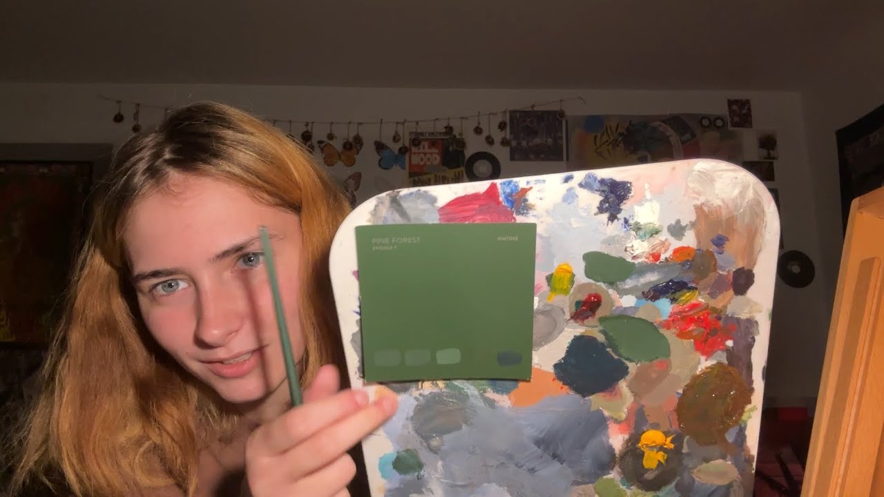 color matching paint swatches | ASMR | ~lofi~