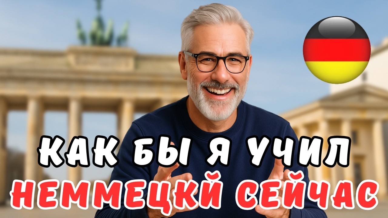 🔴 LIVE: 🎧 🇩🇪 Немецкий в 2026: забудь зубрёжку и НАЧНИ ДУМАТЬ на немецком уже сейчас