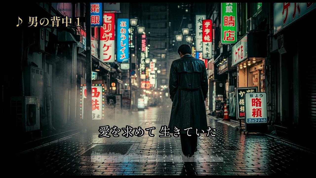【泣ける】男の背中 1｜歌詞の意味を知った時、涙が止まらなかった
