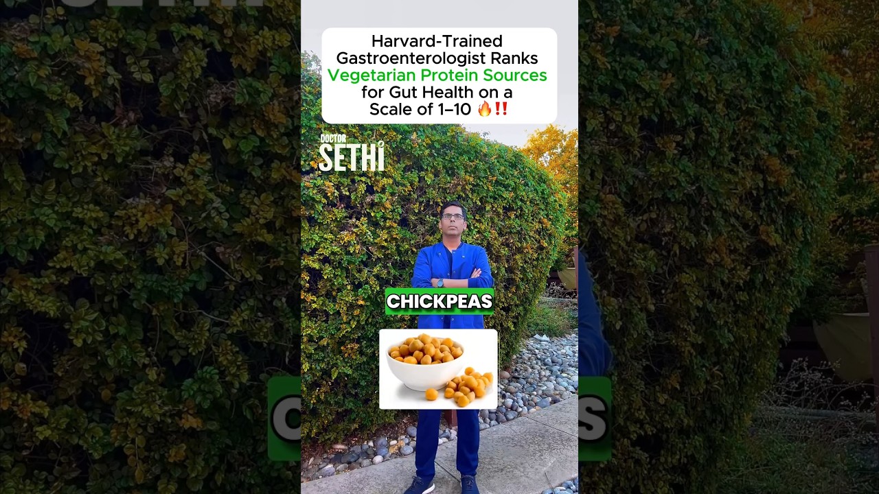 Gastroenterologist Doctor Ranks Vegetarian Protein Sources 🚀