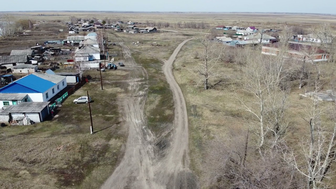 Топольное село Хабарский район Алтайский край, Топольное с дрона