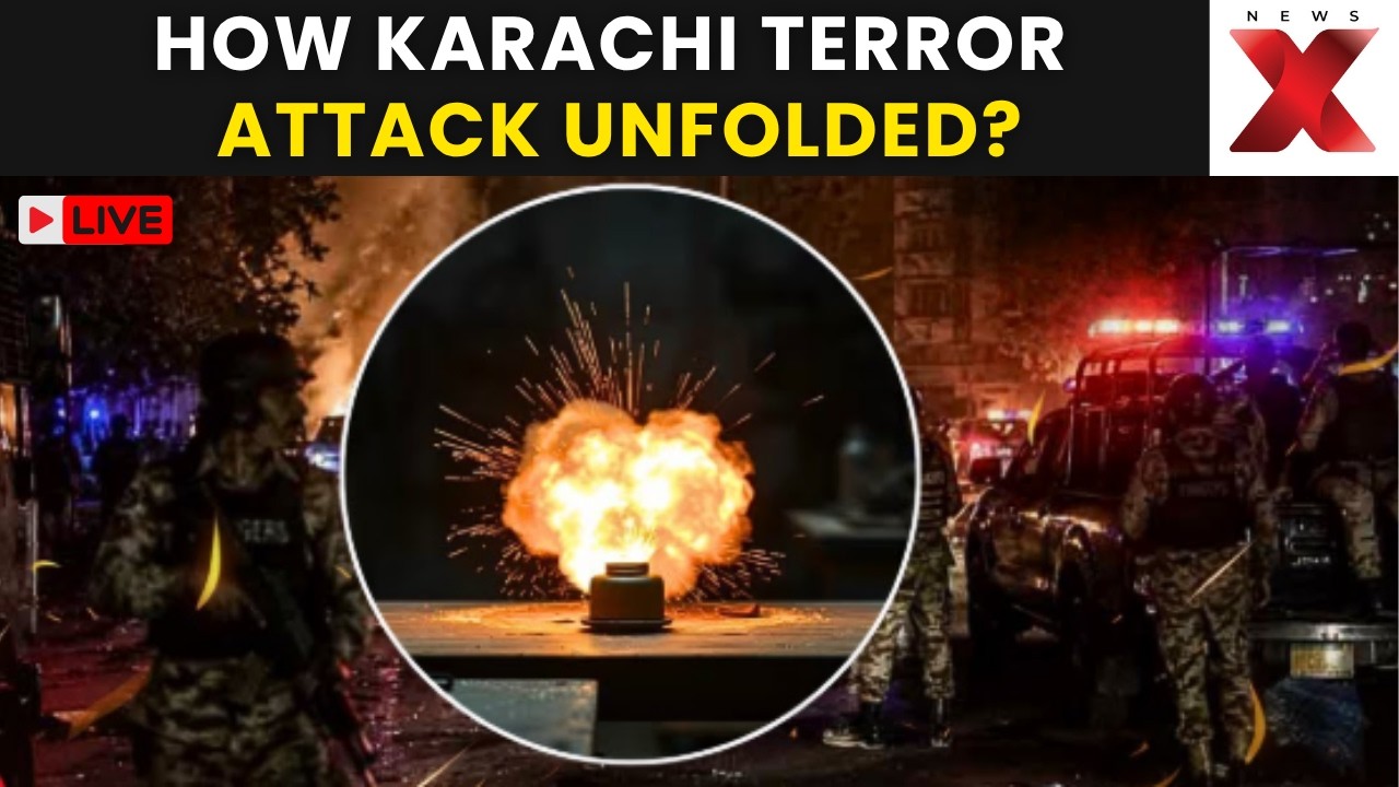 Karachi Terror Attack LIVE: How 90-Minute Gun Battle Left 4 Soldiers Dead | NewsX