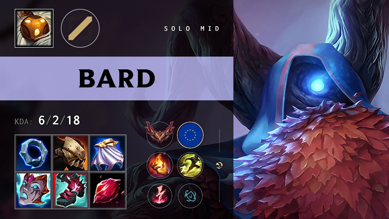 Bard Mid vs Yone - EUW Grandmaster Patch 26.15
