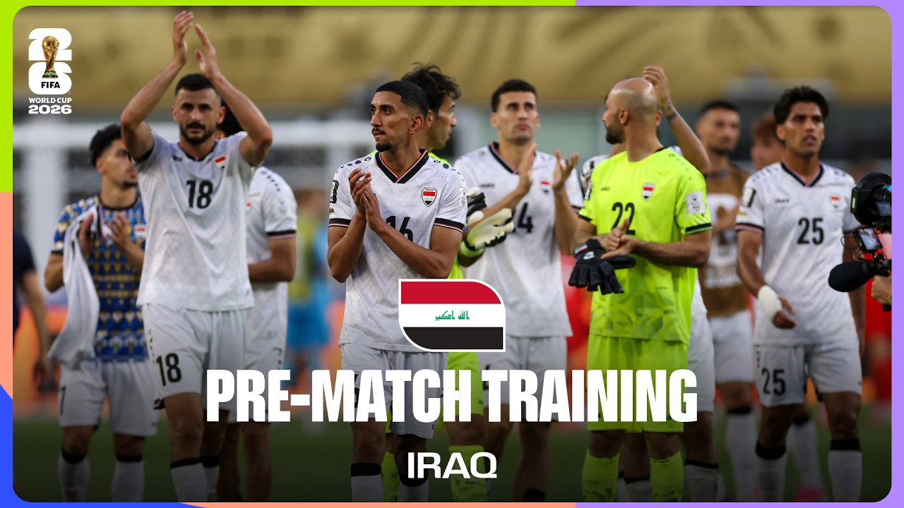 Iraq Train Before France | FIFA World Cup 2026&trade;
