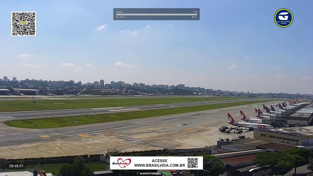 SBSP LIVE #1 - Aeroporto de São Paulo AO VIVO - CGH Airport - 26/01 Noite