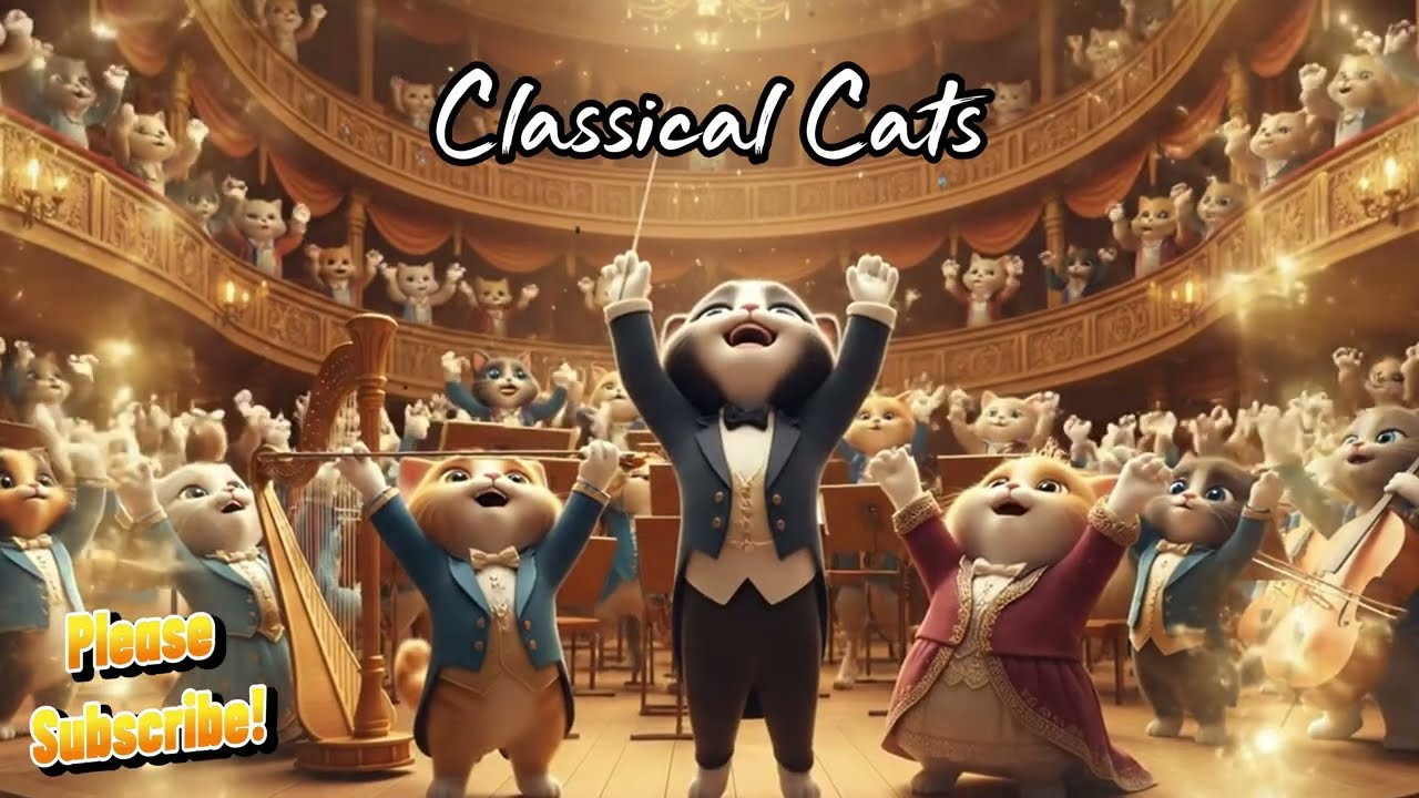 Classical Cats 🐱🎻 | 1 Hour of Relaxing Classical Music for Studying & Focus