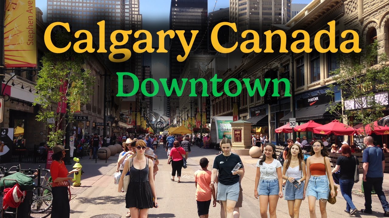 Calgary Canada | Downtown | Downtown walk tour #canada #calgary #alberta #walkingtour #thingstodo
