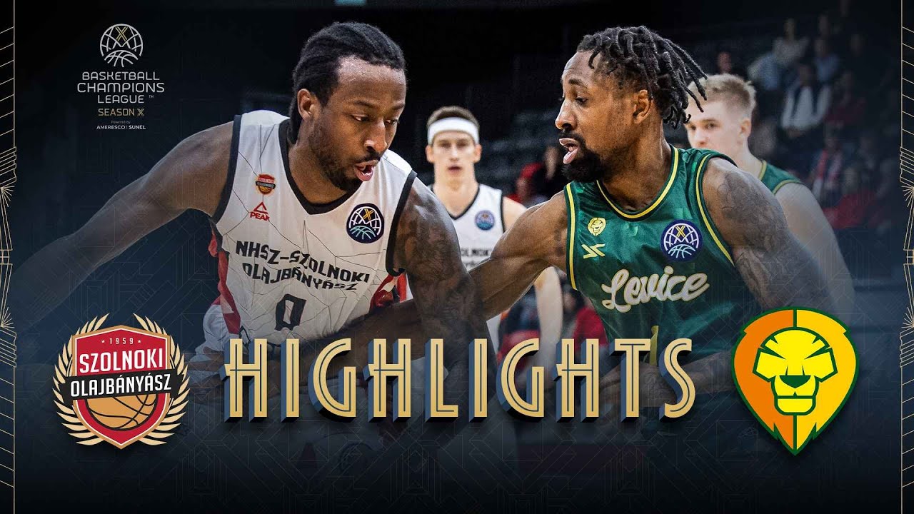 NHSZ-Szolnoki Olajbanyasz v Patrioti Levice | Highlights | #BasketballCL 2025-26