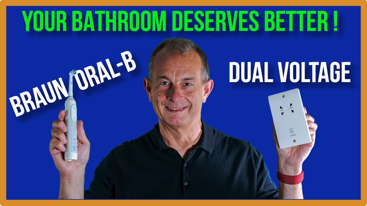 Got a Braun Oral-B Toothbrush? - A bathroom upgrade YOU can install!
