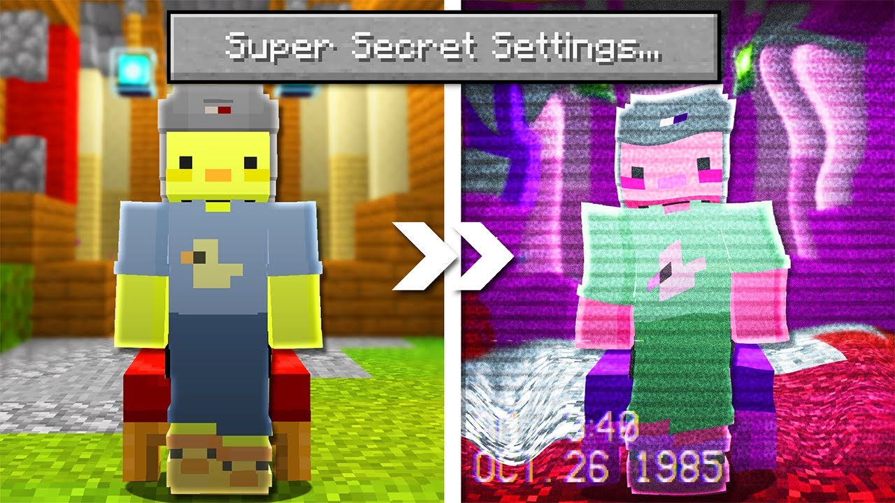 BEDWARS ale jesli ZGINĘ to zmieniam SUPER SECRET SETTINGS!
