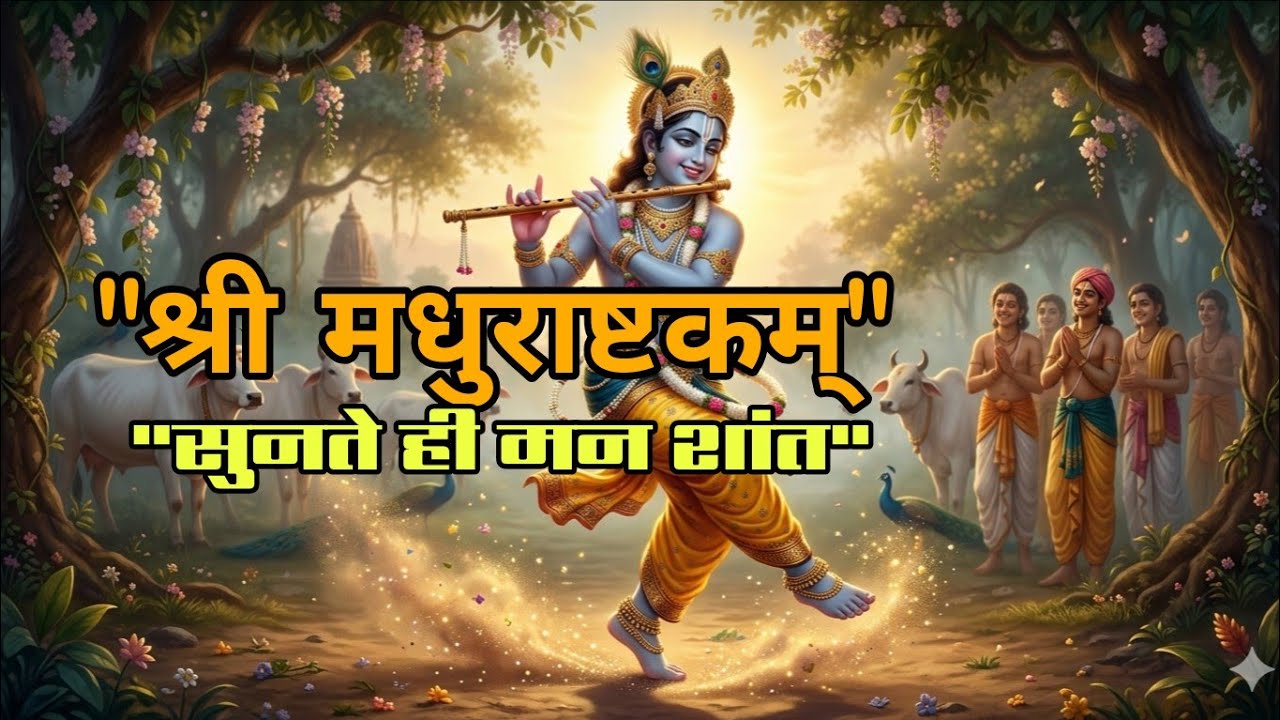 मधुराष्टकम | Lord Krishna Beautiful Bhajan | Madhurashtakam with Lyrics