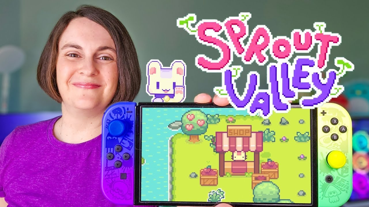 Like Stardew Valley but You're a CAT! 😺 Sprout Valley Nintendo Switch Gameplay | Ep. 1