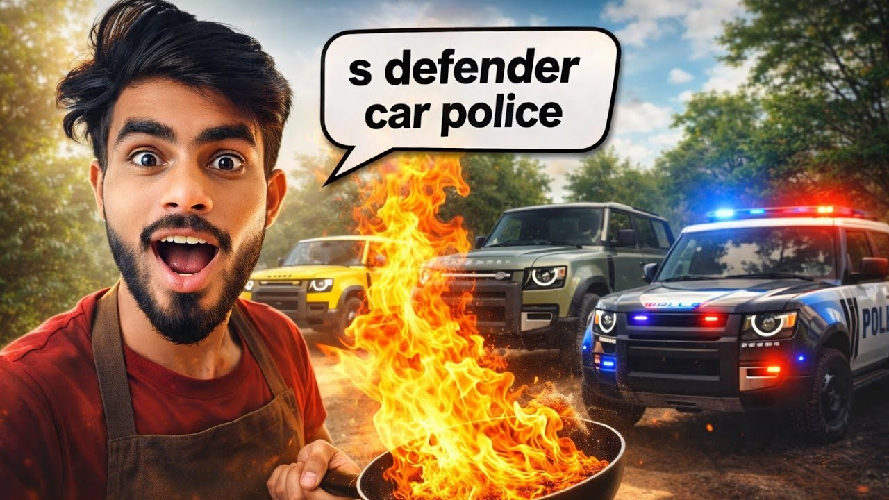 Defender car 🚨 and tren race ✅ with police kills bike ride scorpio | डिफेंडर और स्कॉर्पियो पुलिस रेस