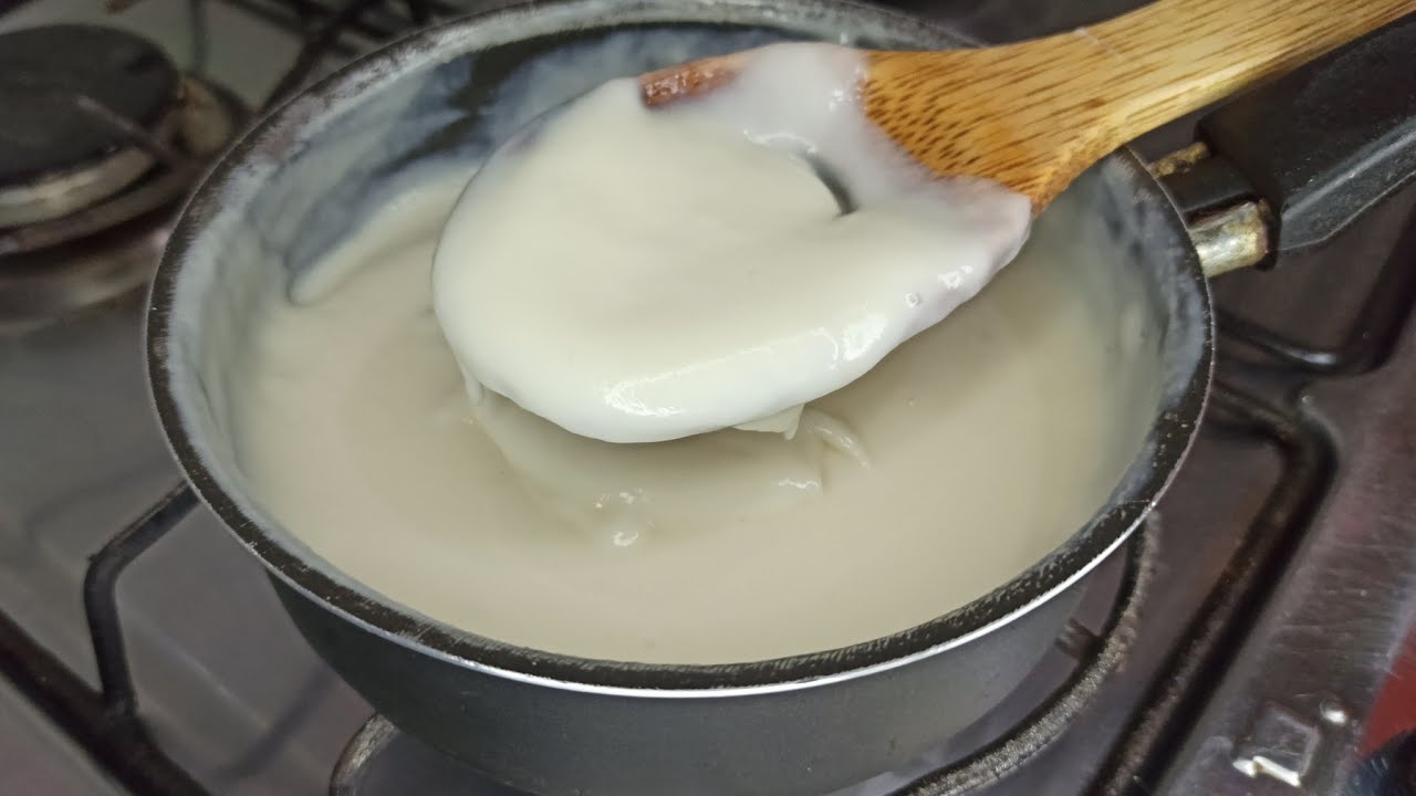 MINGAU DE TAPIOCA COM APENAS 3 INGREDIENTES-PRONTO EM 3 MINUTOS 