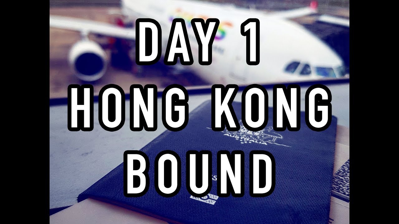 Leaving on a big jet plane - HONG KONG BOUND DAY 1
