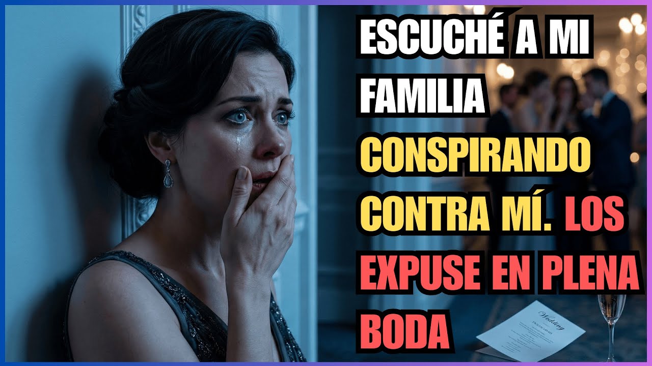 ESCUCHÉ A MI FAMILIA CONSPIRANDO CONTRA MÍ. LOS EXPUSE EN PLENA BODA