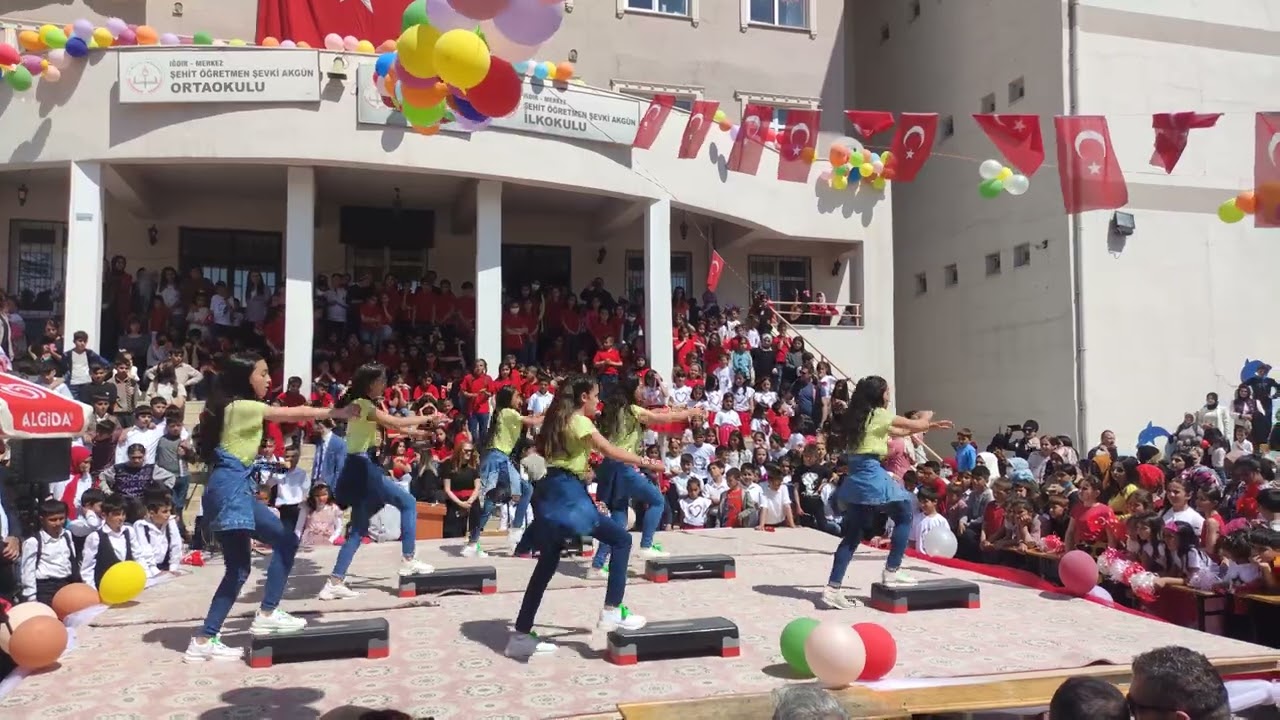 23 Nisan step gösterisi Şehit öğretmen şevki Akgün Oo IĞDIR Gülay Tabaru 1. bolum