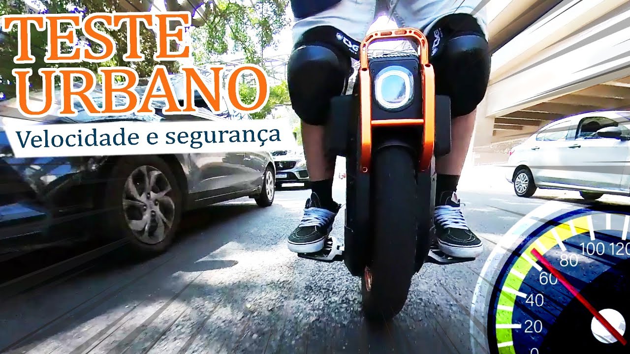 CONHEÇA O INMOTION V13 ACELERANDO DE MONOCICLO ELÉTRICO NA AVENIDA: Testes e ficha técnica completa