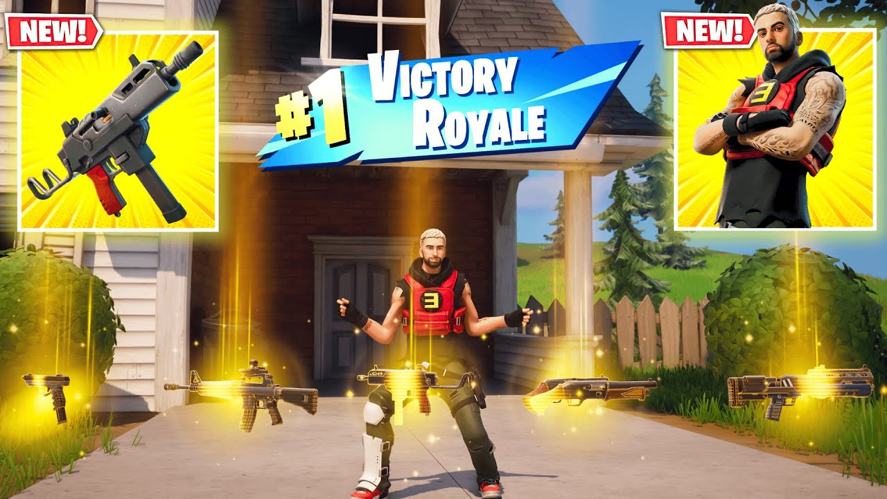 ALL MYTHIC AND EXOTIC GUNS IN FORTNITE (NEW!! Fortnite Chapter 7 Season 1)