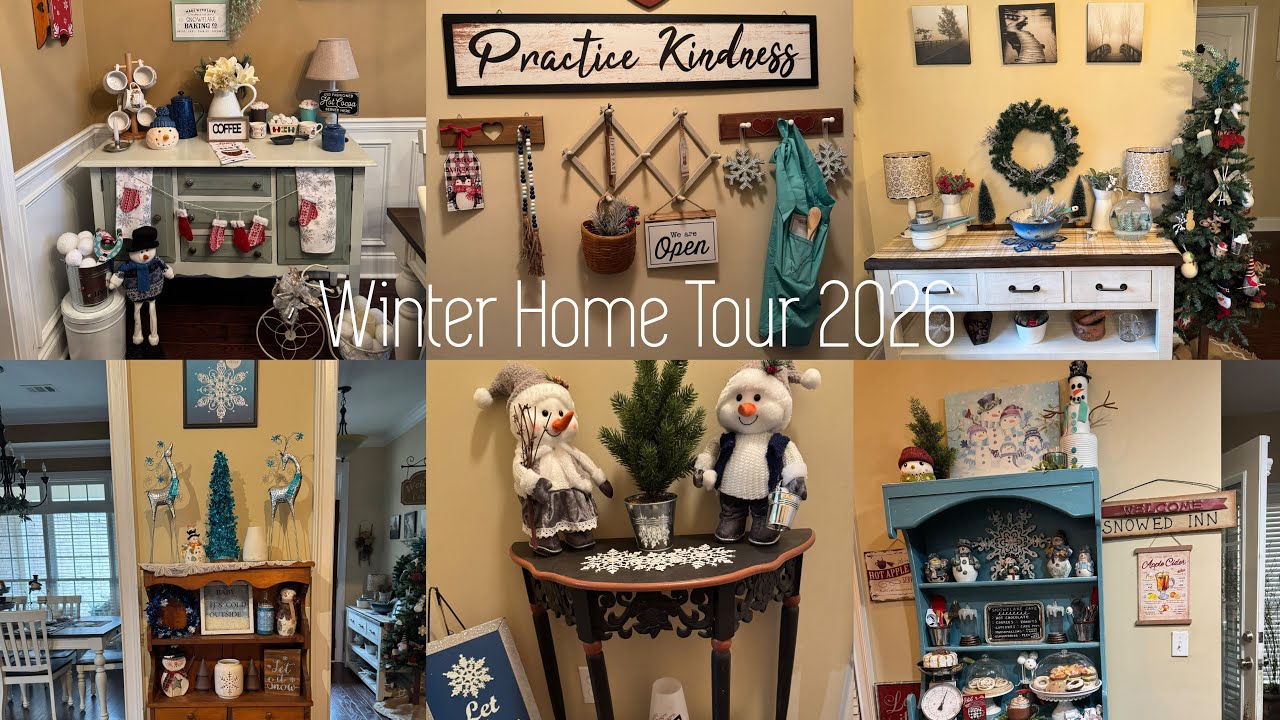 ⛄️❄️ Winter Home Tour 2026🧤🧣