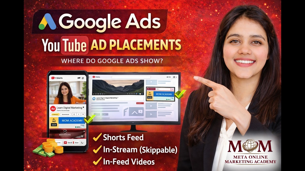 Where Do Google Ads Show on YouTube? | Full Placement Guide| MOM Academy