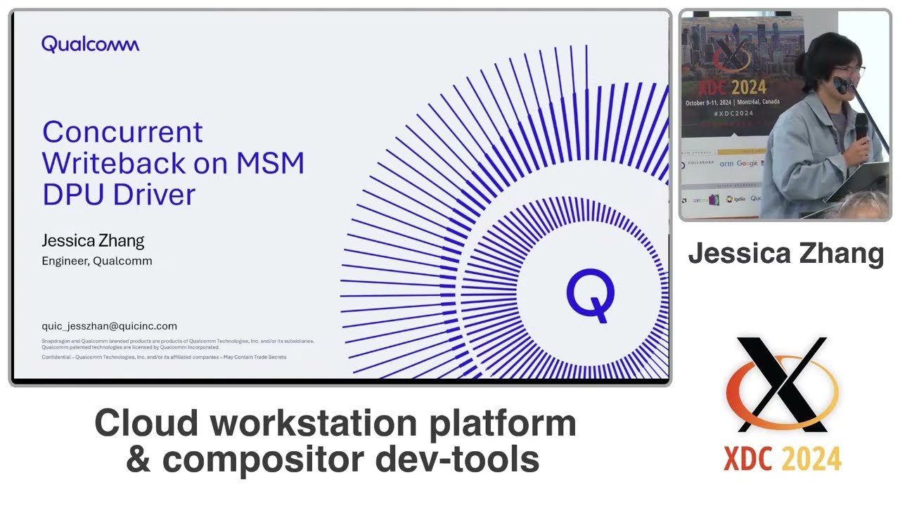 XDC 2024 | Concurrent Writeback for MSM DPU Driver - Jessica Zhang
